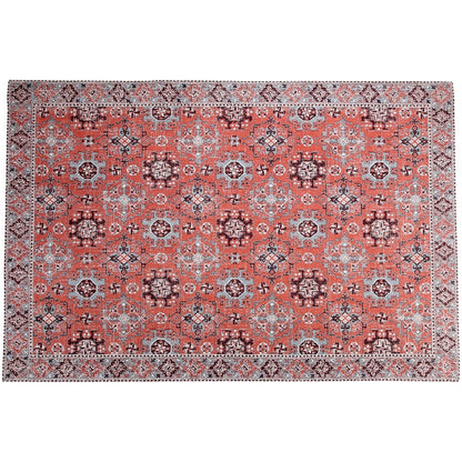 "Tapis tissé Queensland, 4x6 pieds, rouille, 10% de réduction"