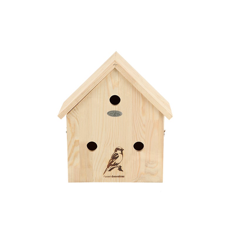 Sparrow Silhouette Nesting Box