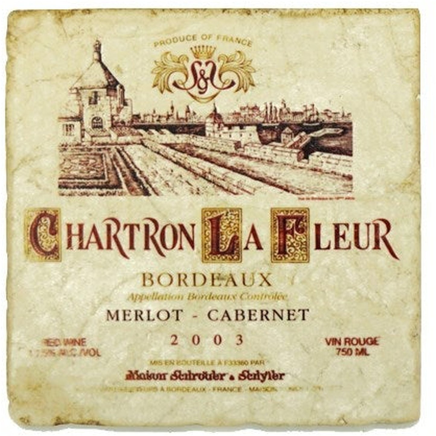 CHARTRON LA FLEUR Coffret/4 Côtes