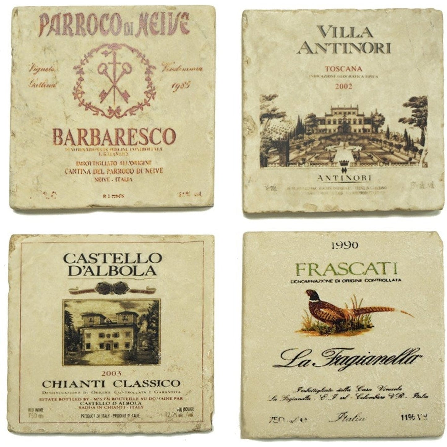 Série TUSCANY Set/4 sous-verres