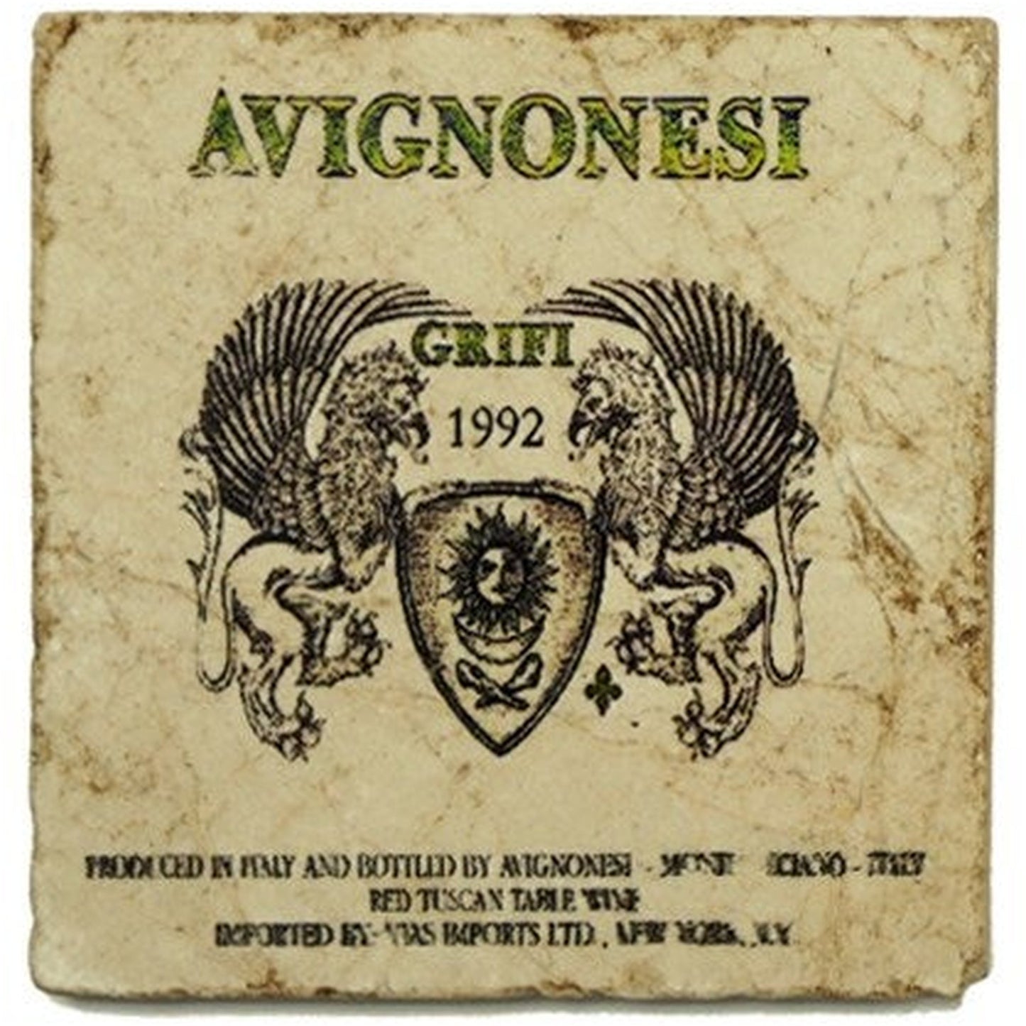 AVIGNONESI 1992 Set/4 sous-verres