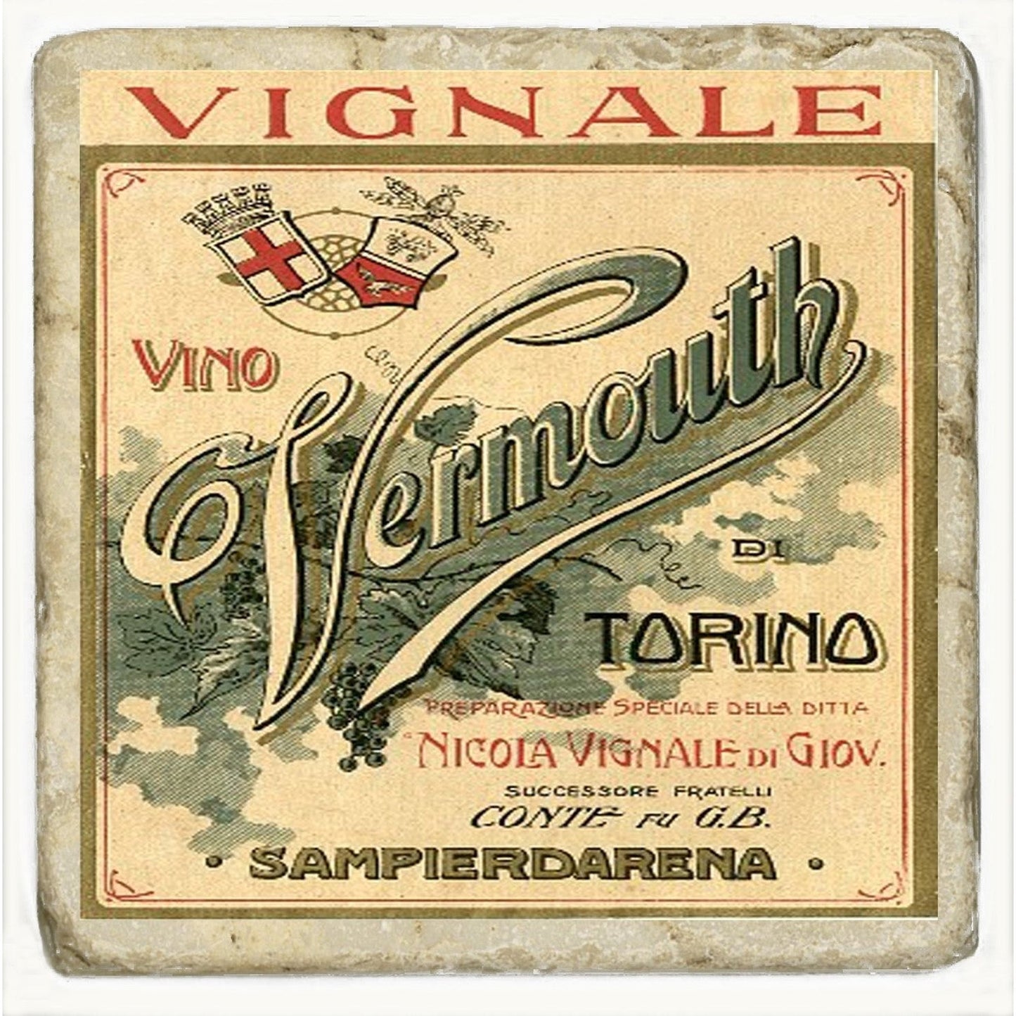 VIGNALE Set/4 Coasters