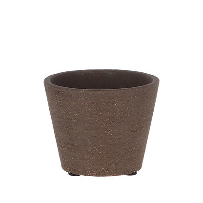 Flower Pot Unglazed Brown 3.6 in