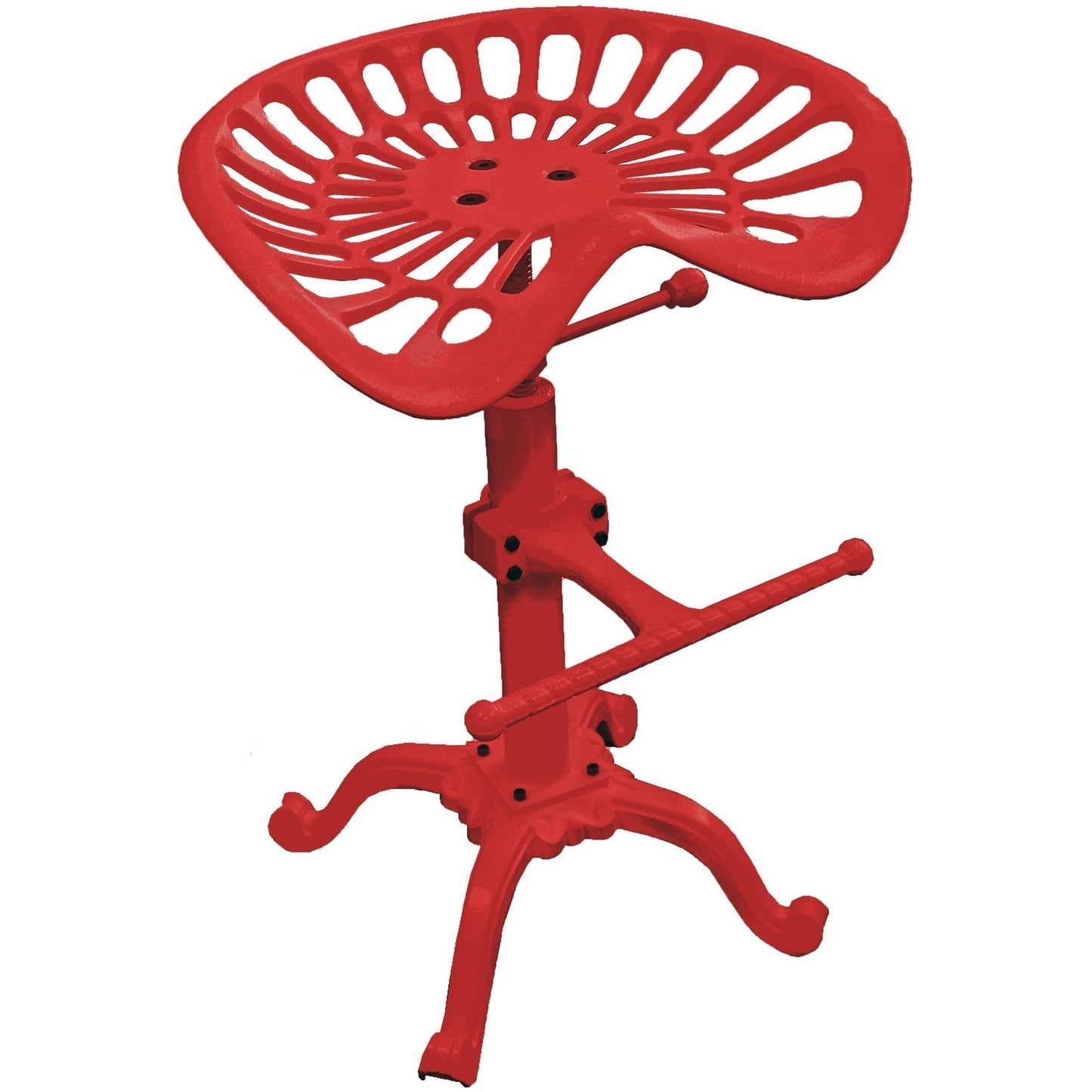 Tabouret de siège de tracteur rouge