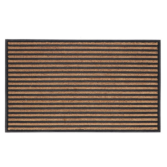 Doormat Rubber/Cocos Stripes L