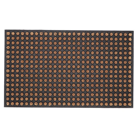 Doormat Rubber/Cocos Dots L
