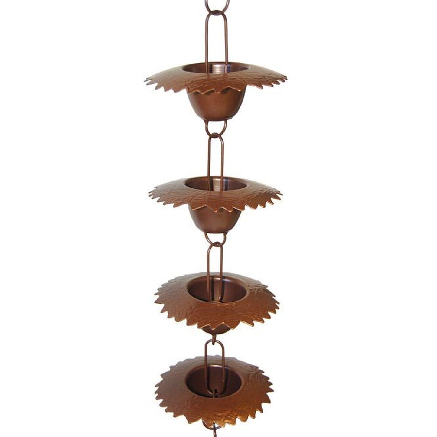 Leaf Lip Cup Rain Chain 3X96, 40% Off