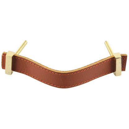 Adjustable Leather Pull, Caramel