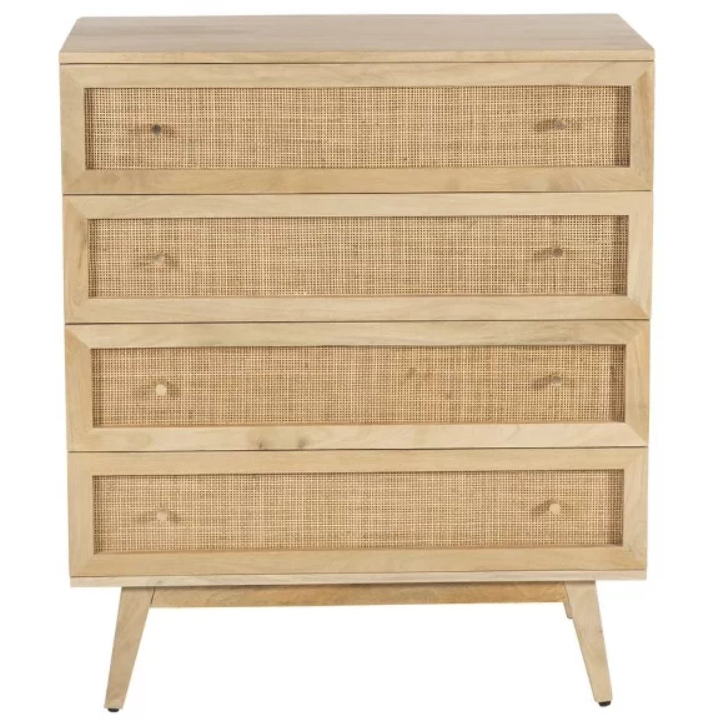 2SP0302M, Raphia Chest Of Drawers, 5 Drawers, Natur