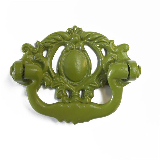 Vict.Handle, Green,Cast Iron