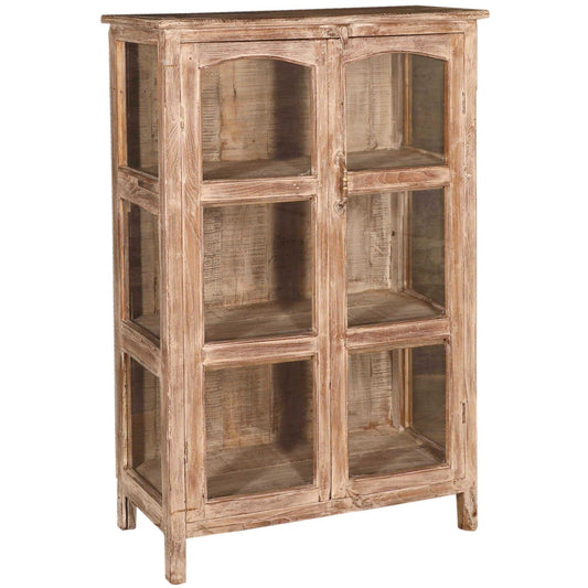 RM-056278, Wooden Cabinet With Glass