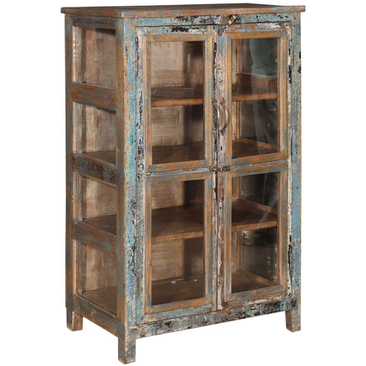 RM-061074, Wooden Cabinet With Glass