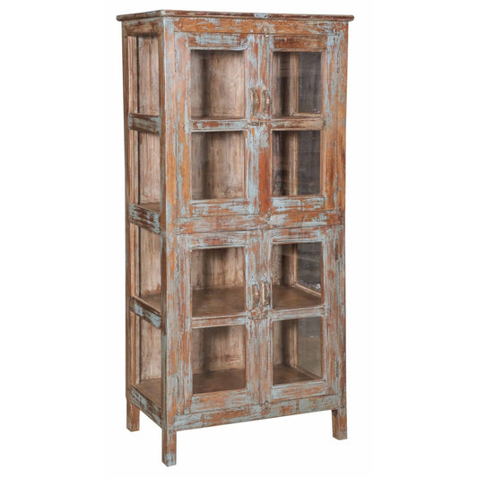 RM-062168, Wooden Cabinet With Glass