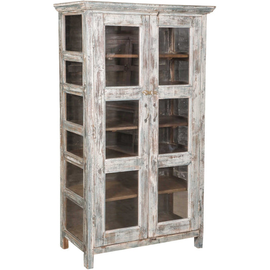 RM-062172, Wooden Cabinet With Glass