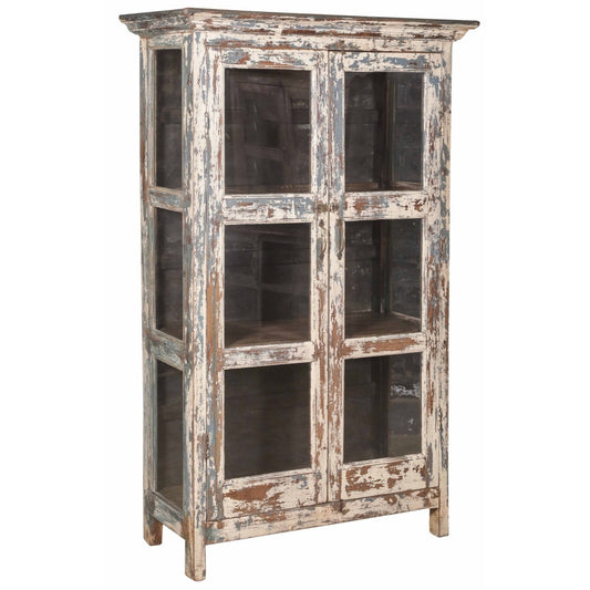 RM-062173, Wooden Cabinet With Glass