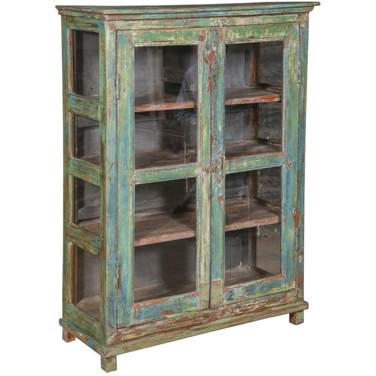 RM-062218, Wooden Cabinet With Glass