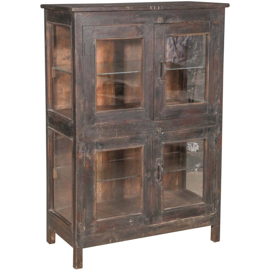 RM-062437, Wooden Cabinet With Glass