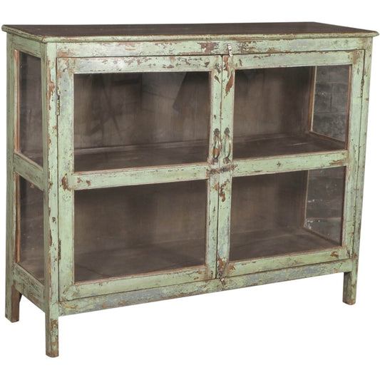 RM-062491, Wooden Cabinet With Glass