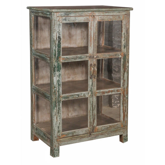 RM-062494, Wooden Cabinet With Glass