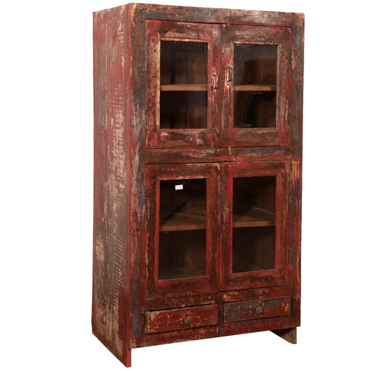 RM-051202, Wooden Cabinet With Glass