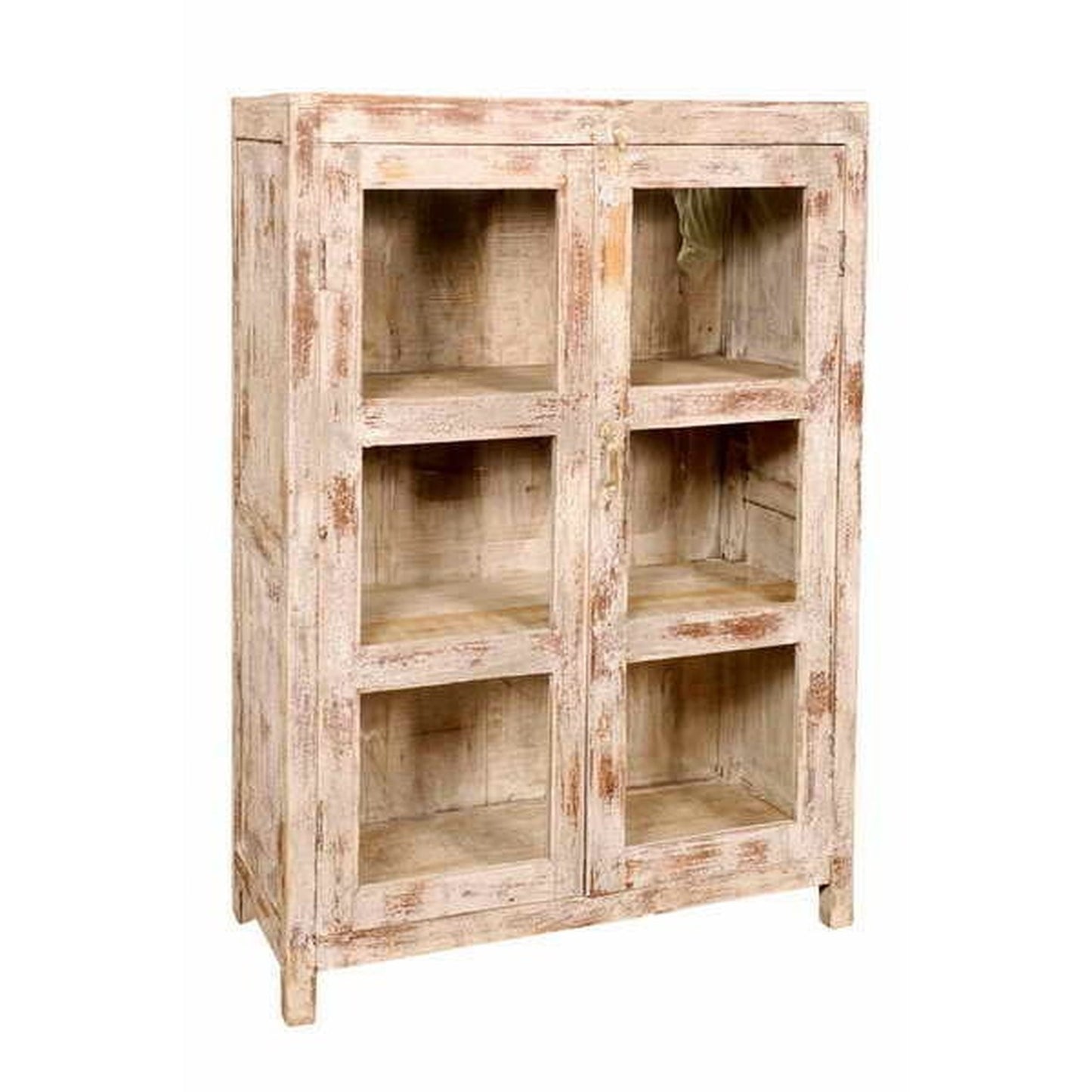 RM-052532, Wooden Cabinet With Glass