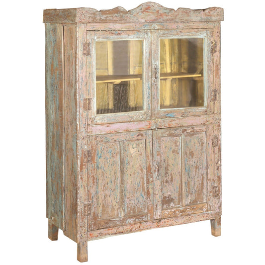RM-058364, Wooden Cabinet With Glass