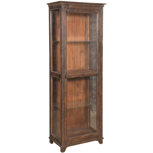 Wooden Cabinet With Glass