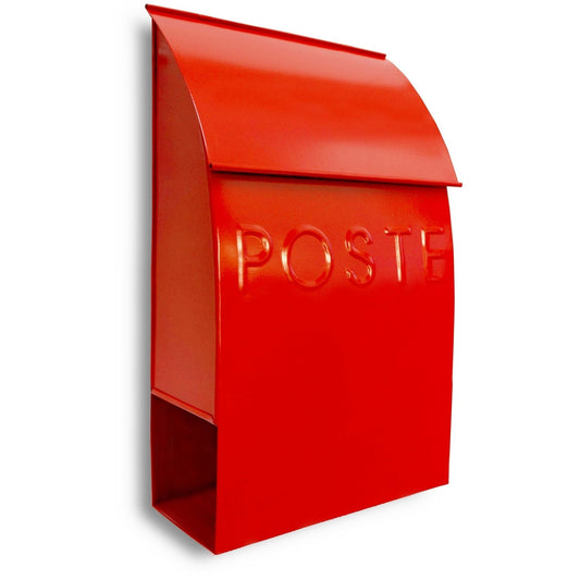 Milano Mailbox Rouge Avec POSTE, Dernière Chance