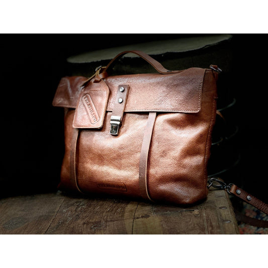 Telegraph Convertible 3 in 1 Leather Briefcase