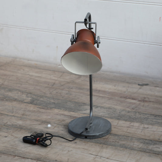 Industrial Retro Desk Lamp, Antique Finish, 25% Off