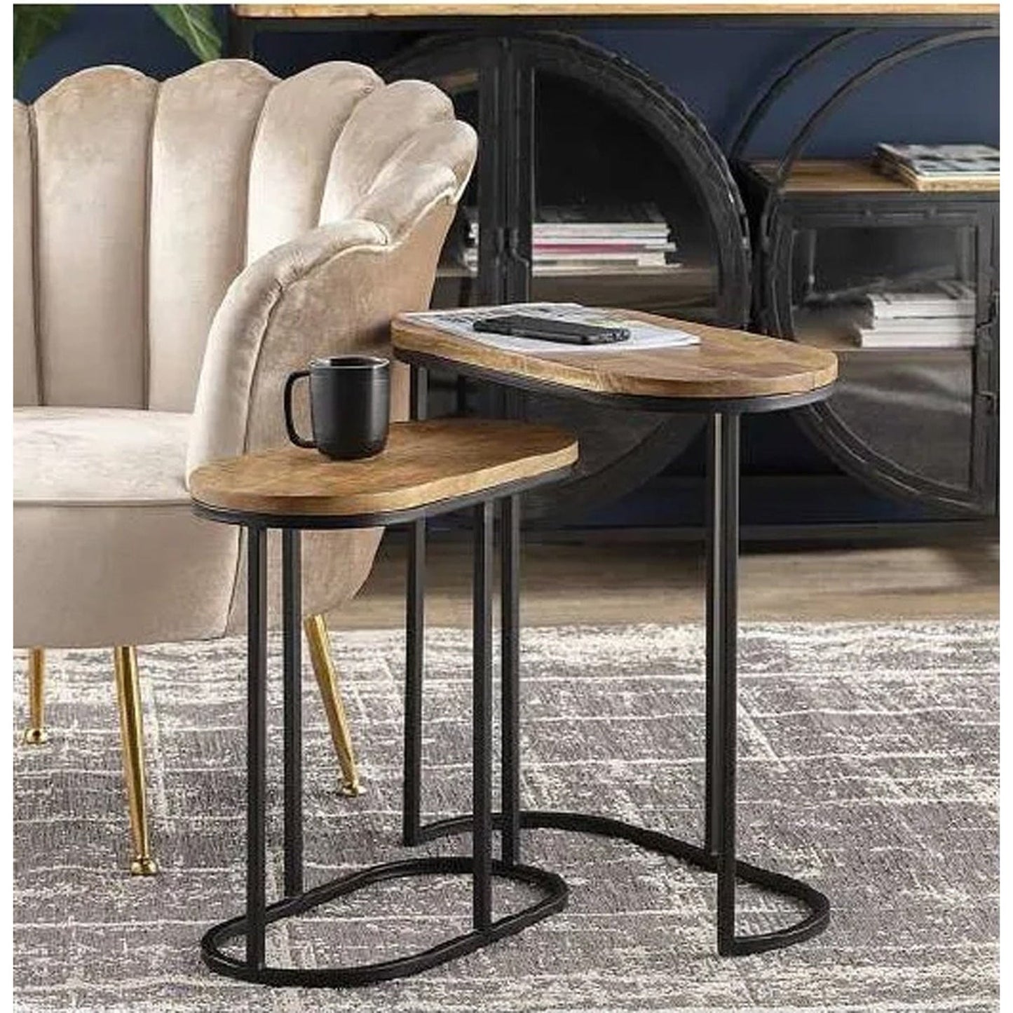 "Table Gigogne Ovale, 25% de réduction"