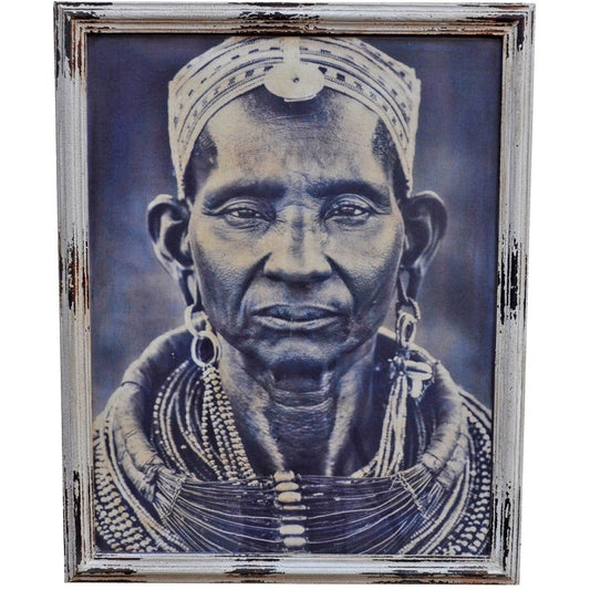 Framed African Portrait 2, 50% Off