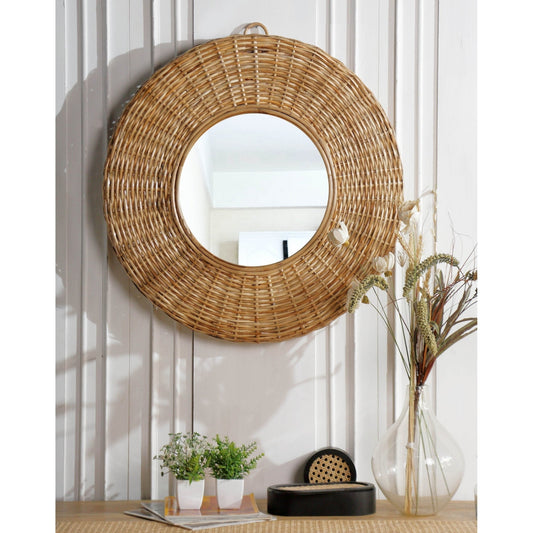 Bamboo Frame Mirror, 35% Off