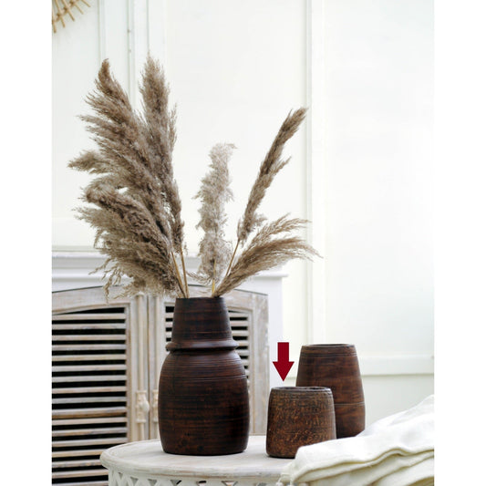 Wooden Vase, Small, 40% Off