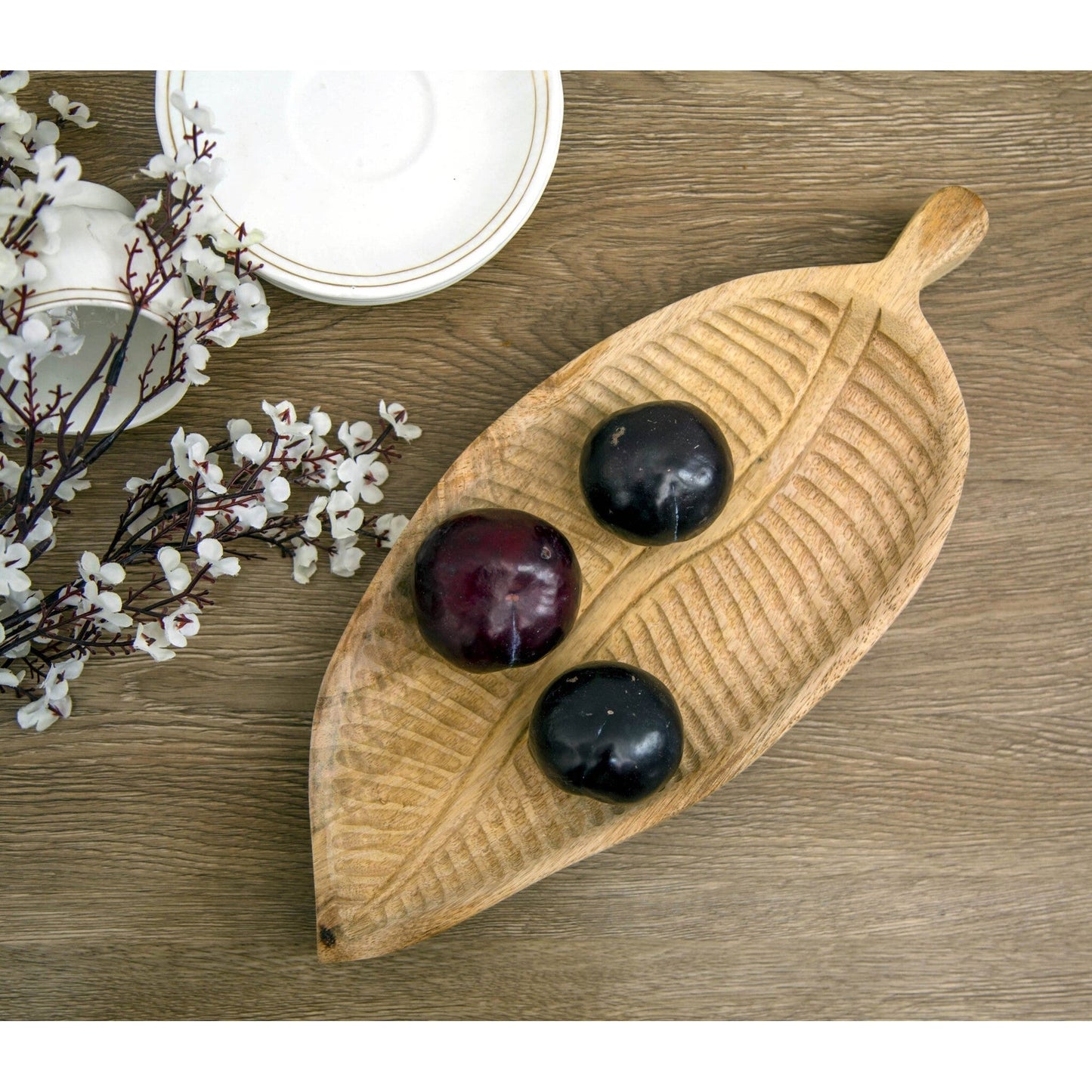 Leaf Shape WoodenTray