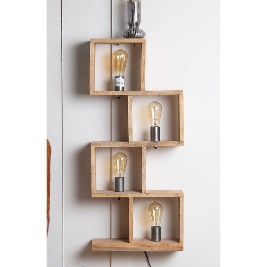 Shelf Style Wall Mounted Lamp, 50% Off