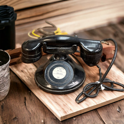 Vintage Rotary Dial Desktop Telephone *Each Piece May Vary*