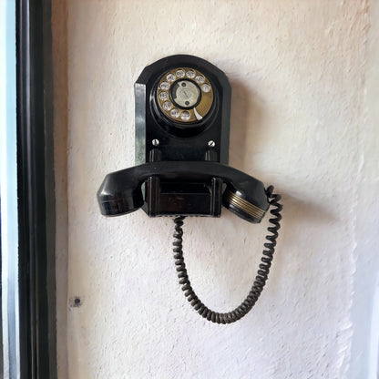 Vintage Rotary Wall Mounted Phone *Each Piece May Vary*