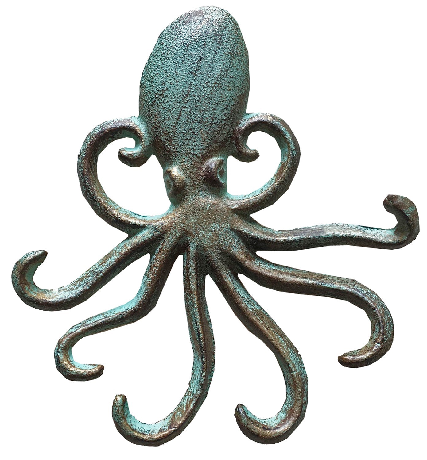 Octopus Multi Hook, crochets muraux nautiques à suspendre à l'intérieur ou à l'extérieur, vert