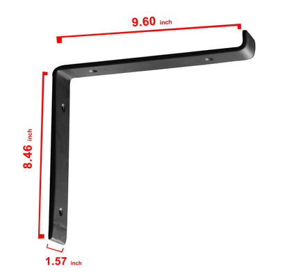 Flat Shelf Bracket, Medium