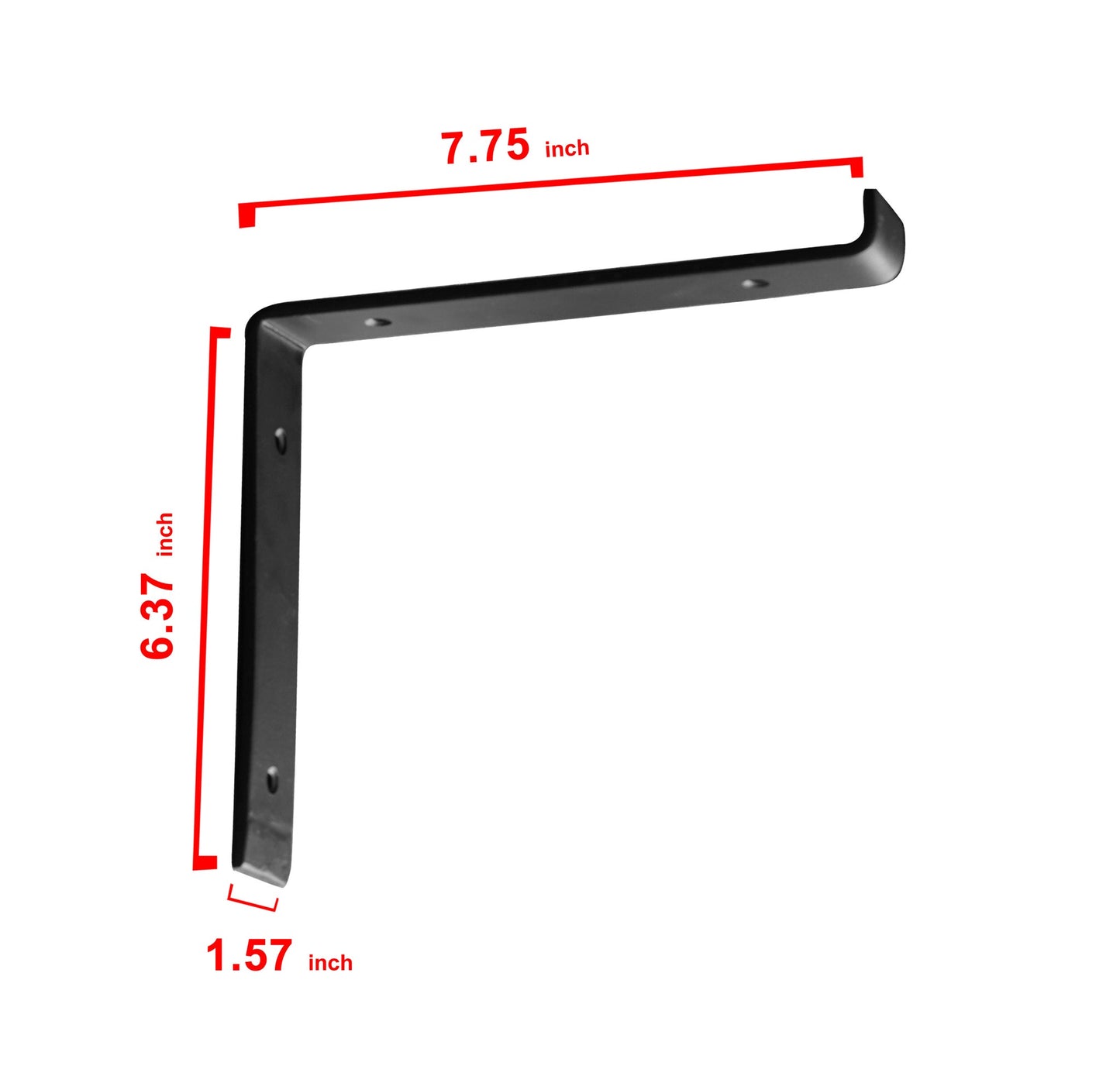 Flat Shelf Bracket, Small