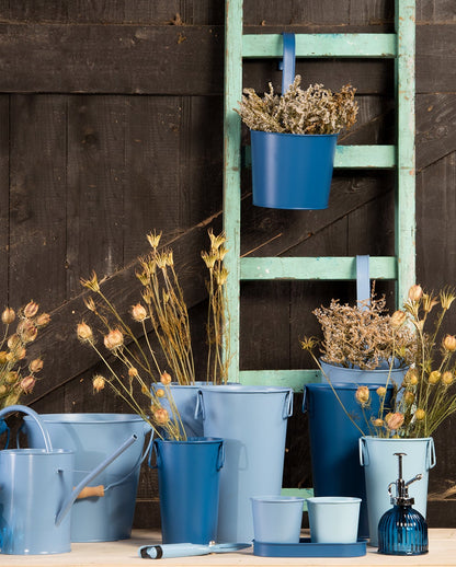 50 Shades of Blue Flower Pot Set of 3