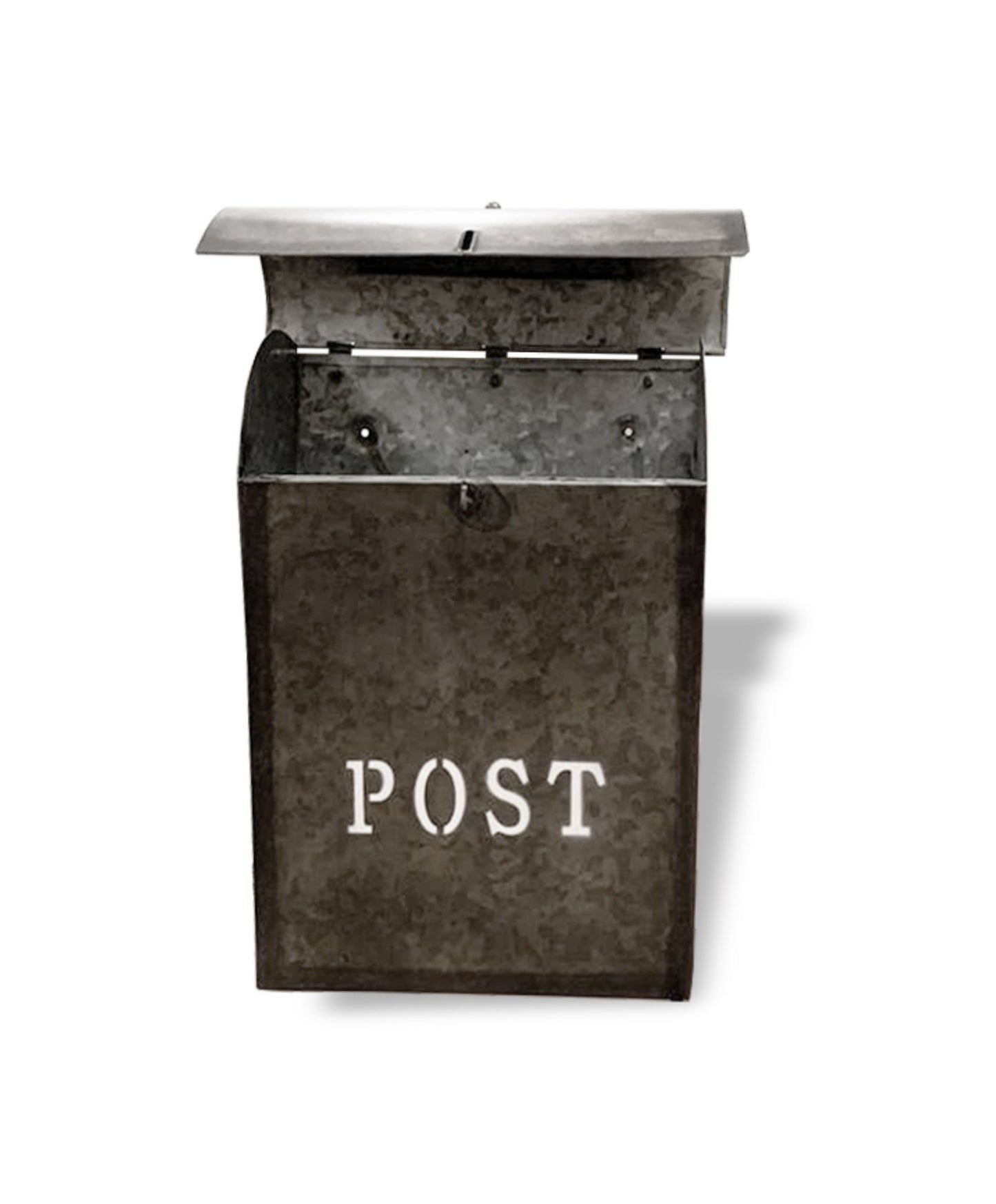 Emily POST Mailbox Rustic Metal, Last Chance