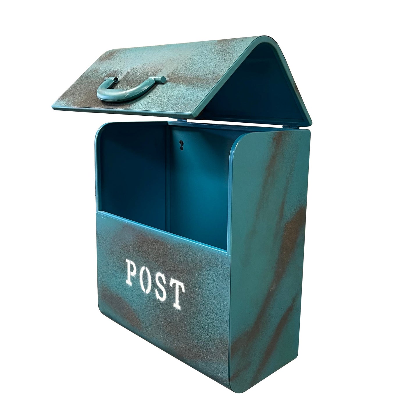 CJ Mailbox Rustic Blue