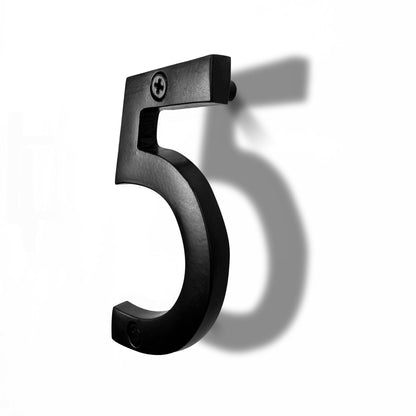 Aluminum Number 5, 4in, black