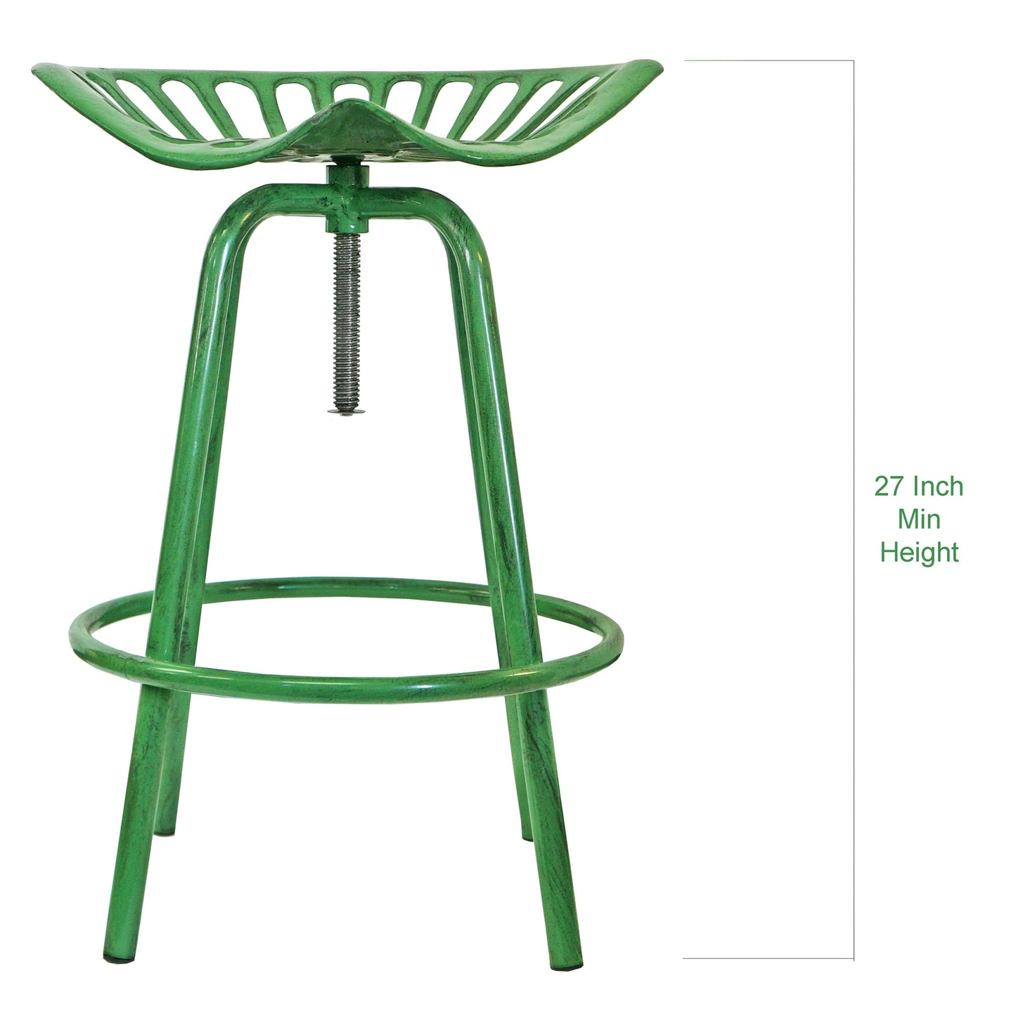 Tractor chair green