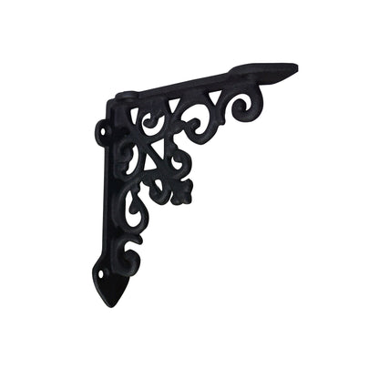 Victorian Shelf Bracket, Small, Black