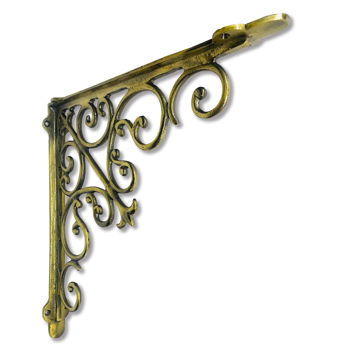 Victorian Shelf Bracket, Large, Antique Gold, 40% Off