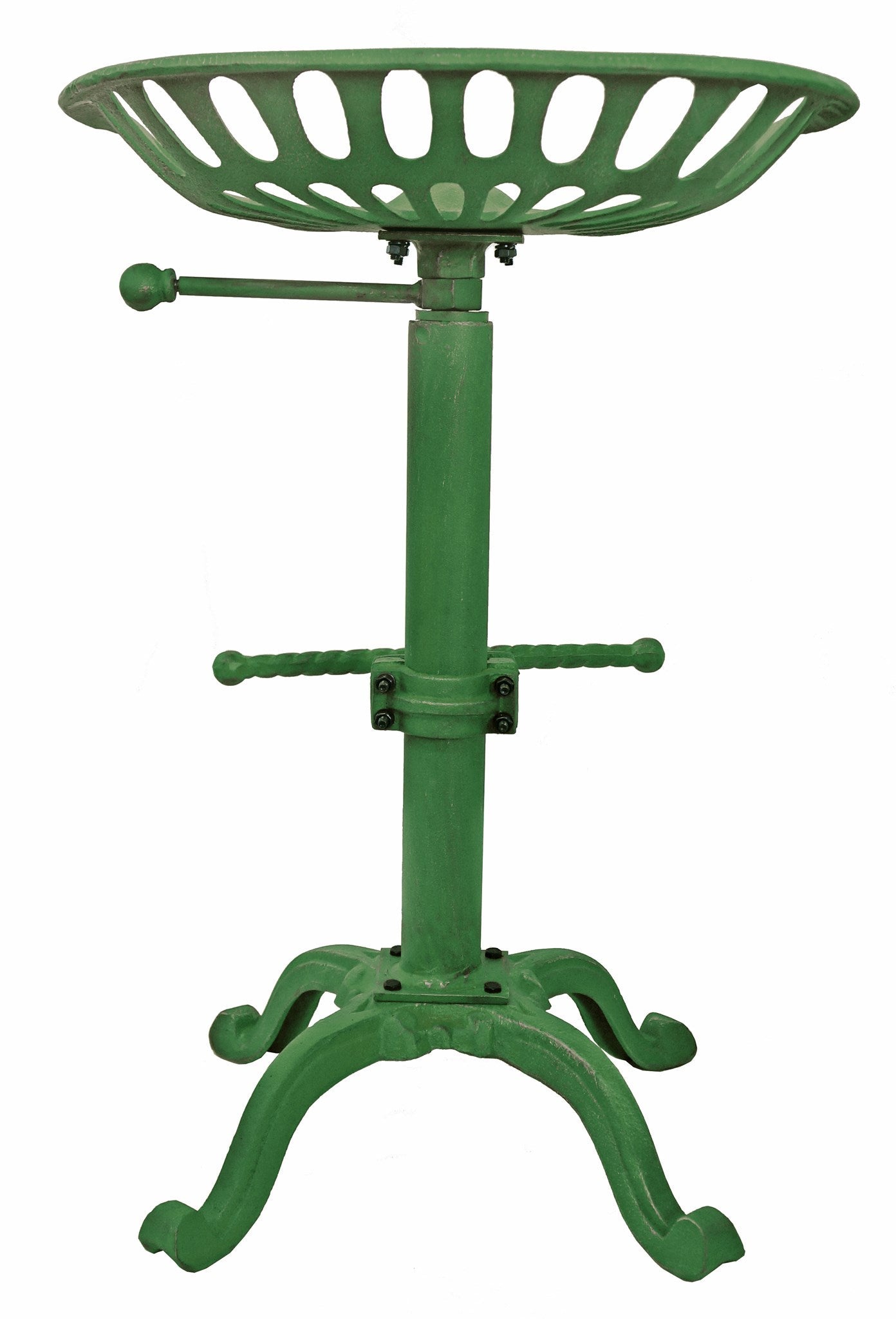 Tabouret de siège de tracteur Vert