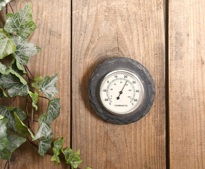 Round Slate Thermometer, 25% Off